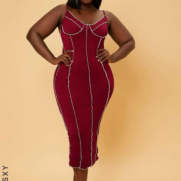 Red dress - Picture 1 of 3